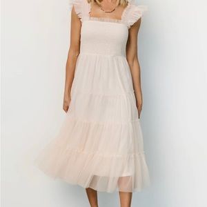 Brand New Emma Smocked Tulle Dress